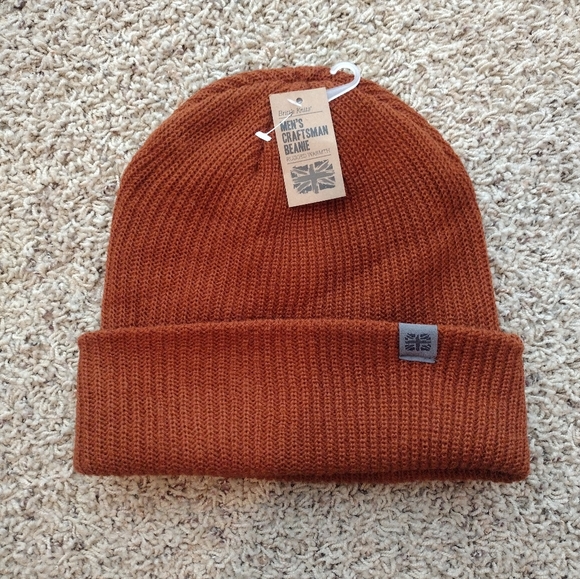 Other - Men's Craftsman Beanie dark mustard color